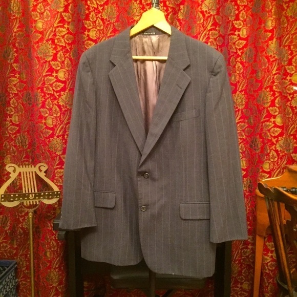 DAKS Sport Coat Grey with stripes. - Picture 1 of 8